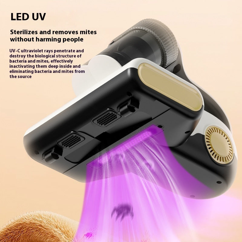 ALTSON Aspiradora Antiácaros UV con Filtro y Esterilización