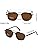 Gafas de sol, moda otoño/verano 2026, marco geométrico de doble viga