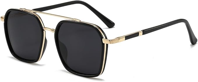 Gafas de sol, moda otoño/verano 2026, marco geométrico de doble viga