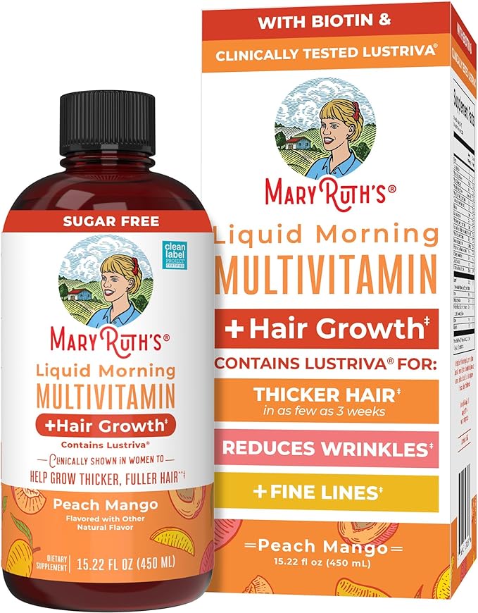 MaryRuth Organics Multivitamínico Líquido para Cabello, Piel y Uñas