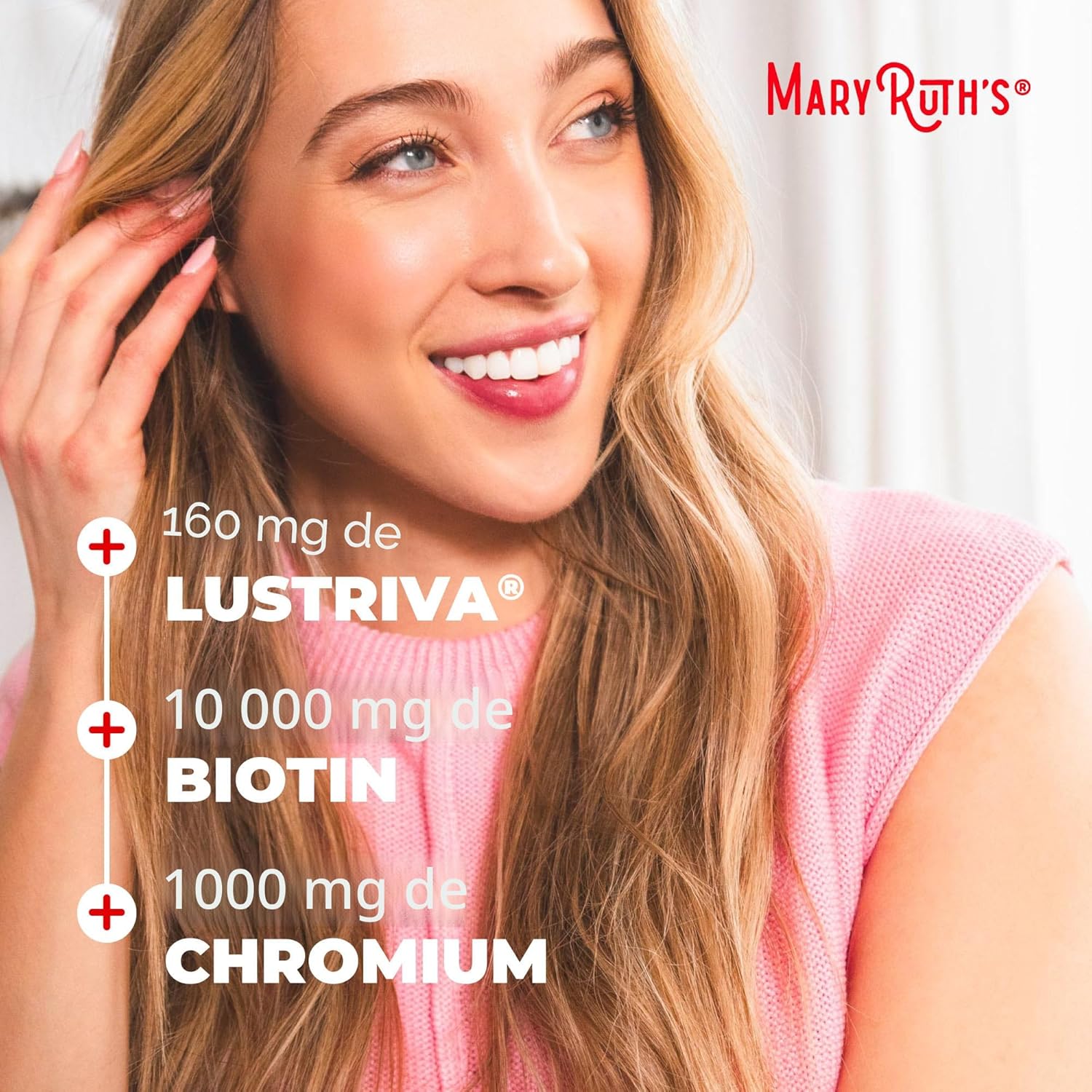 MaryRuth Organics Multivitamínico Líquido para Cabello, Piel y Uñas